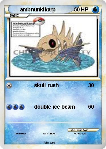 Pokemon ambnunkikarp