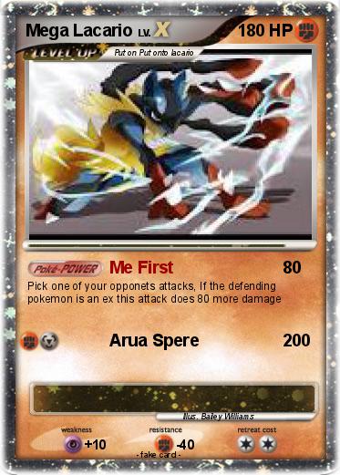 Pokemon Mega Lacario