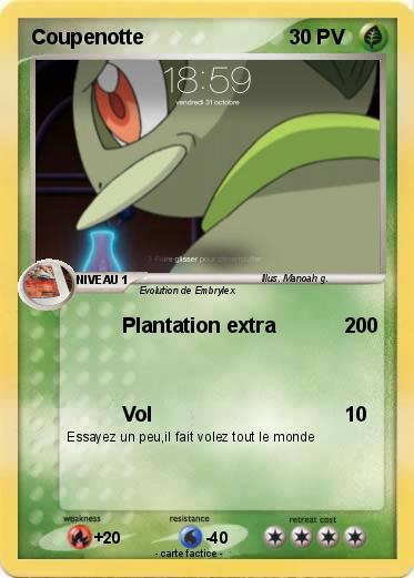 Pokemon Coupenotte