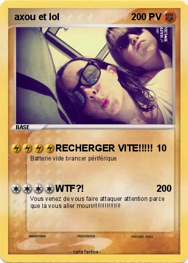 Pokemon axou et lol