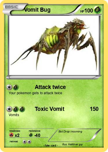 Pokemon Vomit Bug