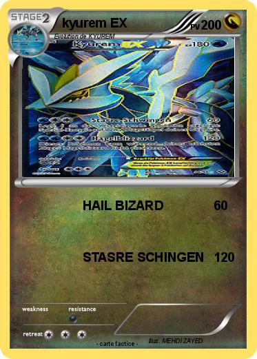 Pokemon kyurem EX