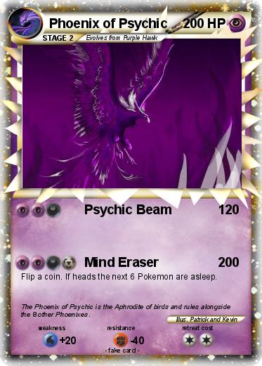 Pokemon Phoenix of Psychic