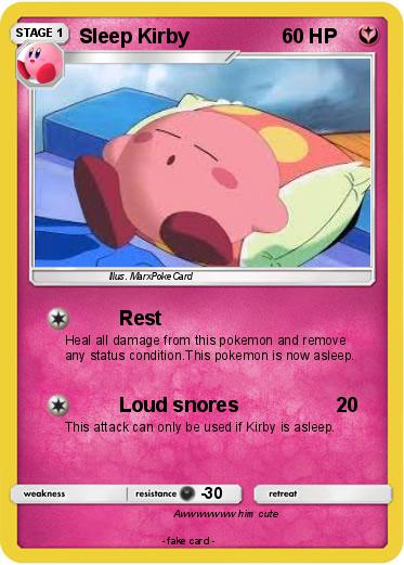 Pokemon Sleep Kirby