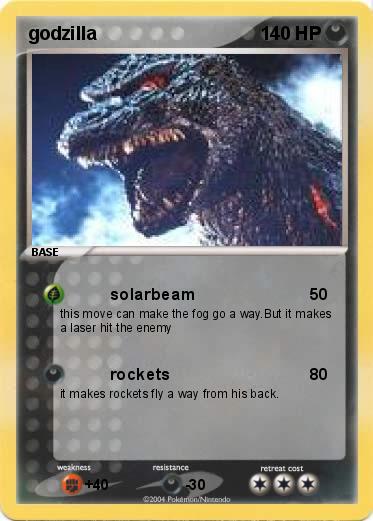 Pokemon godzilla