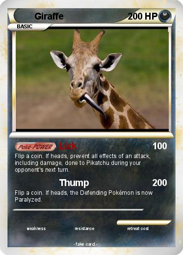 Pokemon Giraffe