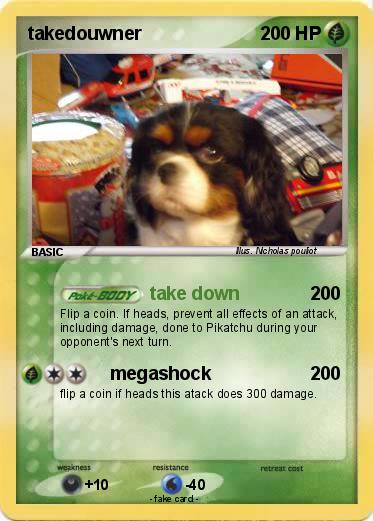 Pokemon takedouwner