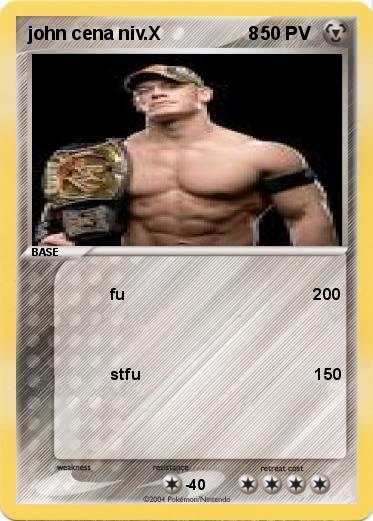 Pokemon john cena niv.X                 8