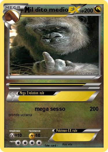 Pokemon il dito medio