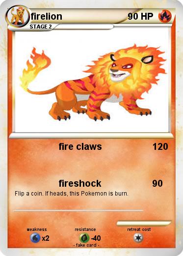 Pokemon firelion