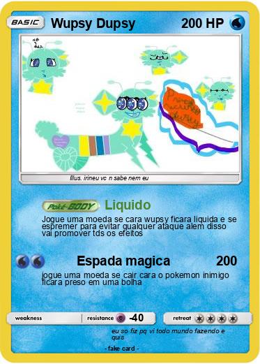 Pokemon Wupsy Dupsy