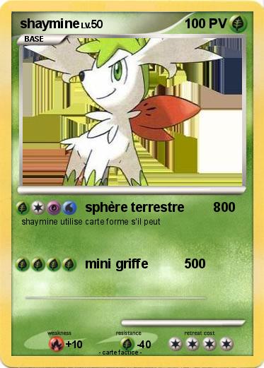 Pokemon shaymine