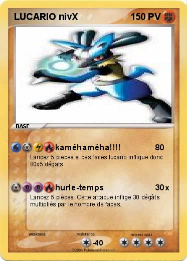 Pokemon LUCARIO nivX
