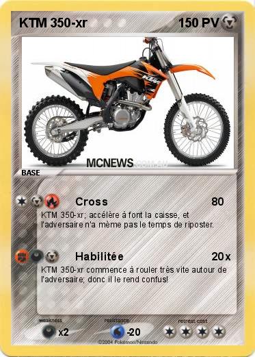 Pokemon KTM 350-xr