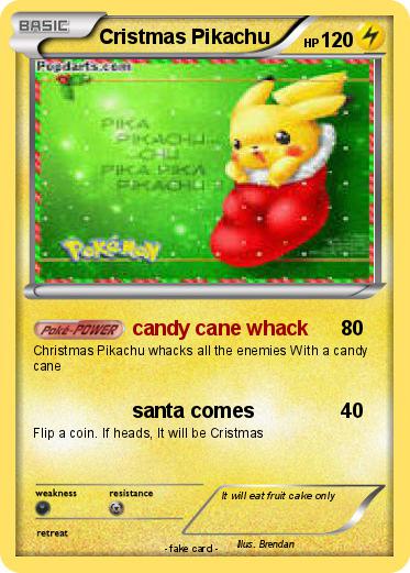 Pokemon Cristmas Pikachu
