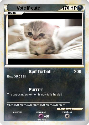 Pokemon Vote if cute