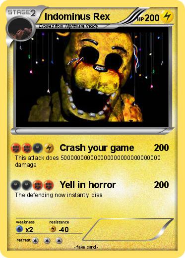 Pokemon Indominus Rex