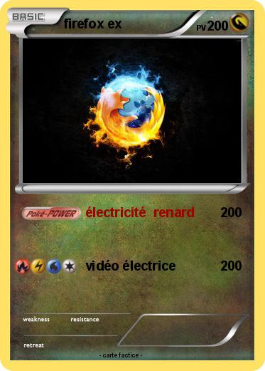 Pokemon firefox ex