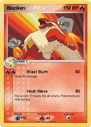 Pokemon Blaziken