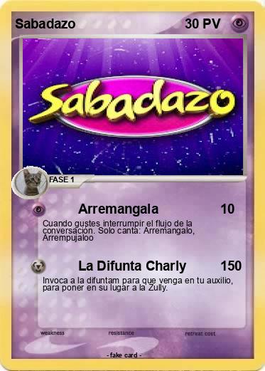 Pokemon Sabadazo