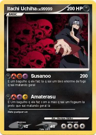 Pokemon Itachi Uchiha