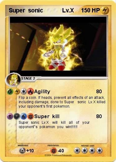 Pokemon Super  sonic            Lv.X