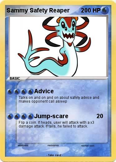 Pokemon Sammy Safety Reaper