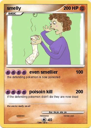 Pokemon smelly