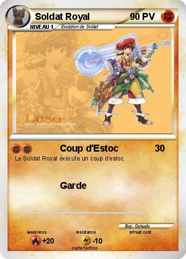 Pokemon Soldat Royal