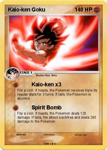 Pokemon Kaio-ken Goku