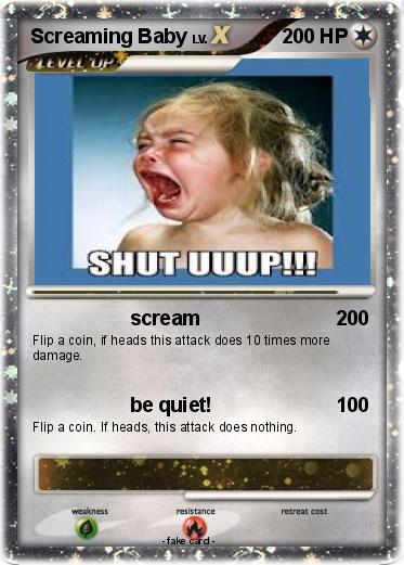 Pokemon Screaming Baby