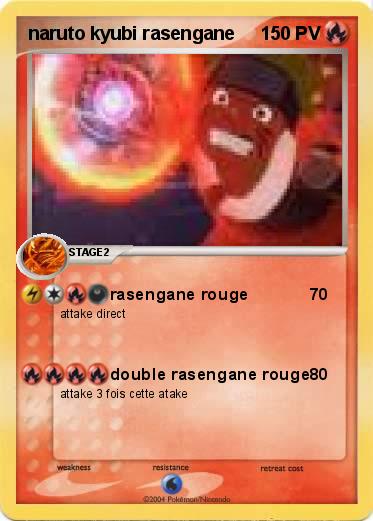 Pokemon naruto kyubi rasengane 