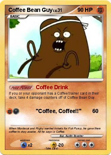 Pokemon Coffee Bean Guy