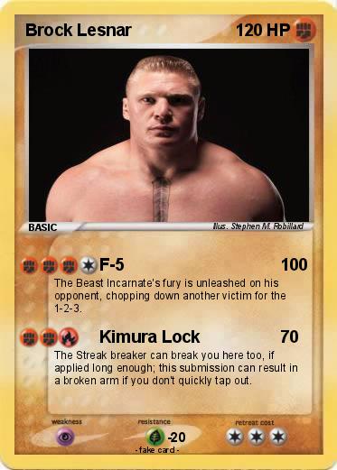 Pokemon Brock Lesnar