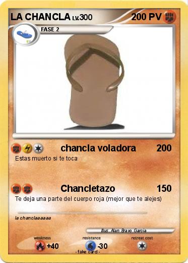 Pokemon LA CHANCLA