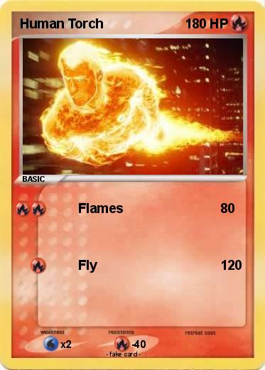 Pokemon Human Torch