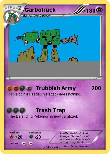 Pokemon Garbotruck