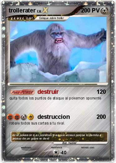 Pokemon trollerater
