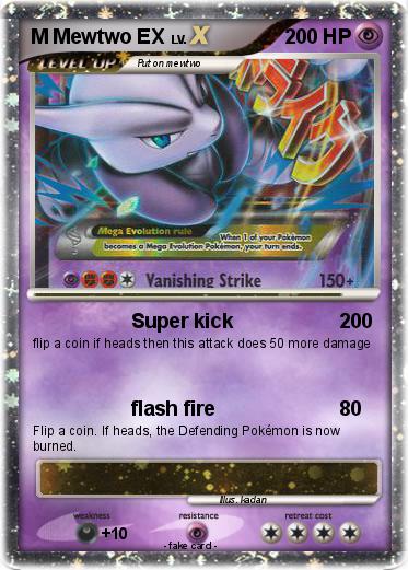 Pokemon M Mewtwo EX