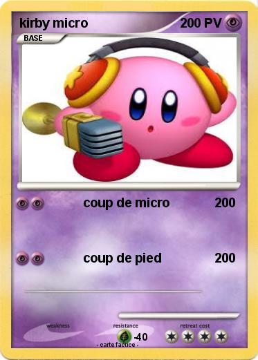 Pokemon kirby micro