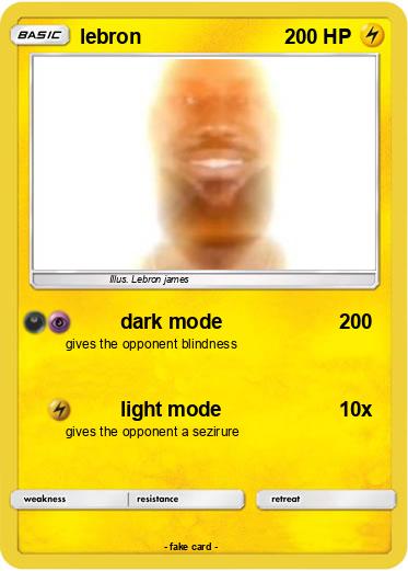 Pokemon lebron