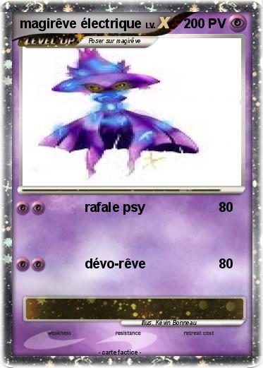 Pokemon magirêve électrique