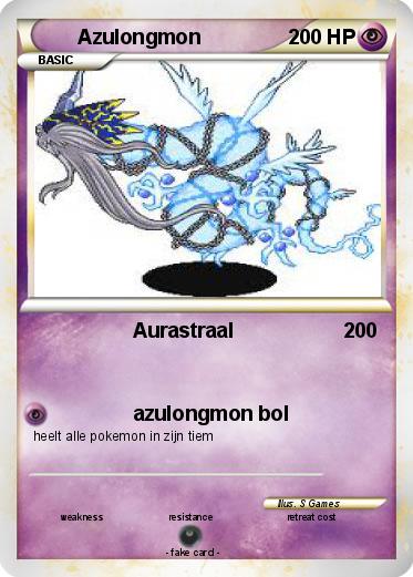 Pokemon Azulongmon