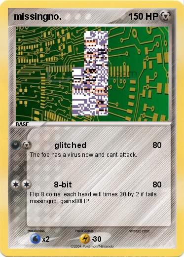 Pokemon missingno.