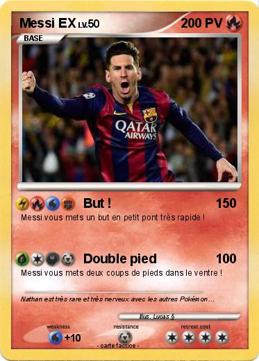 Pokemon Messi EX