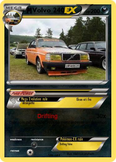 Pokemon Volvo 240