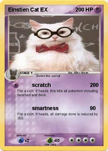 Pokemon Einstien Cat EX
