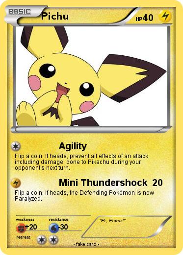 Pokemon Pichu