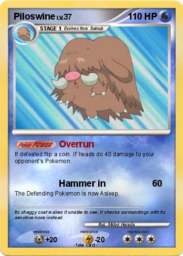 Pokemon Piloswine