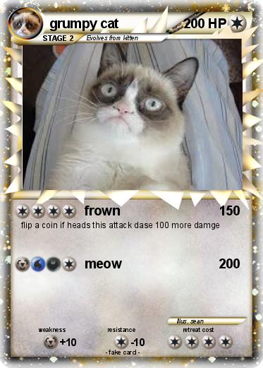 Pokemon grumpy cat